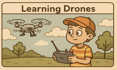 LearningDrones.com - Creative brandable domain for sale